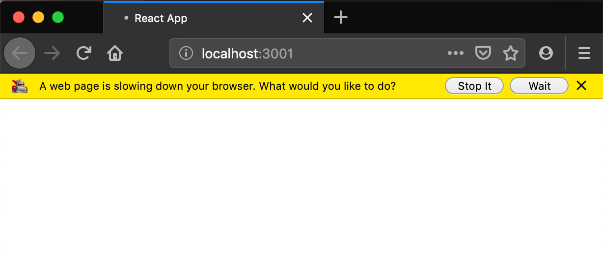 simple list in react